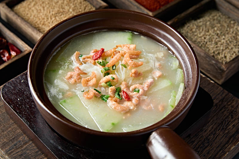 砂锅海米冬瓜汤图片