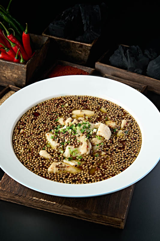 川香椒麻水煮鱼片图片