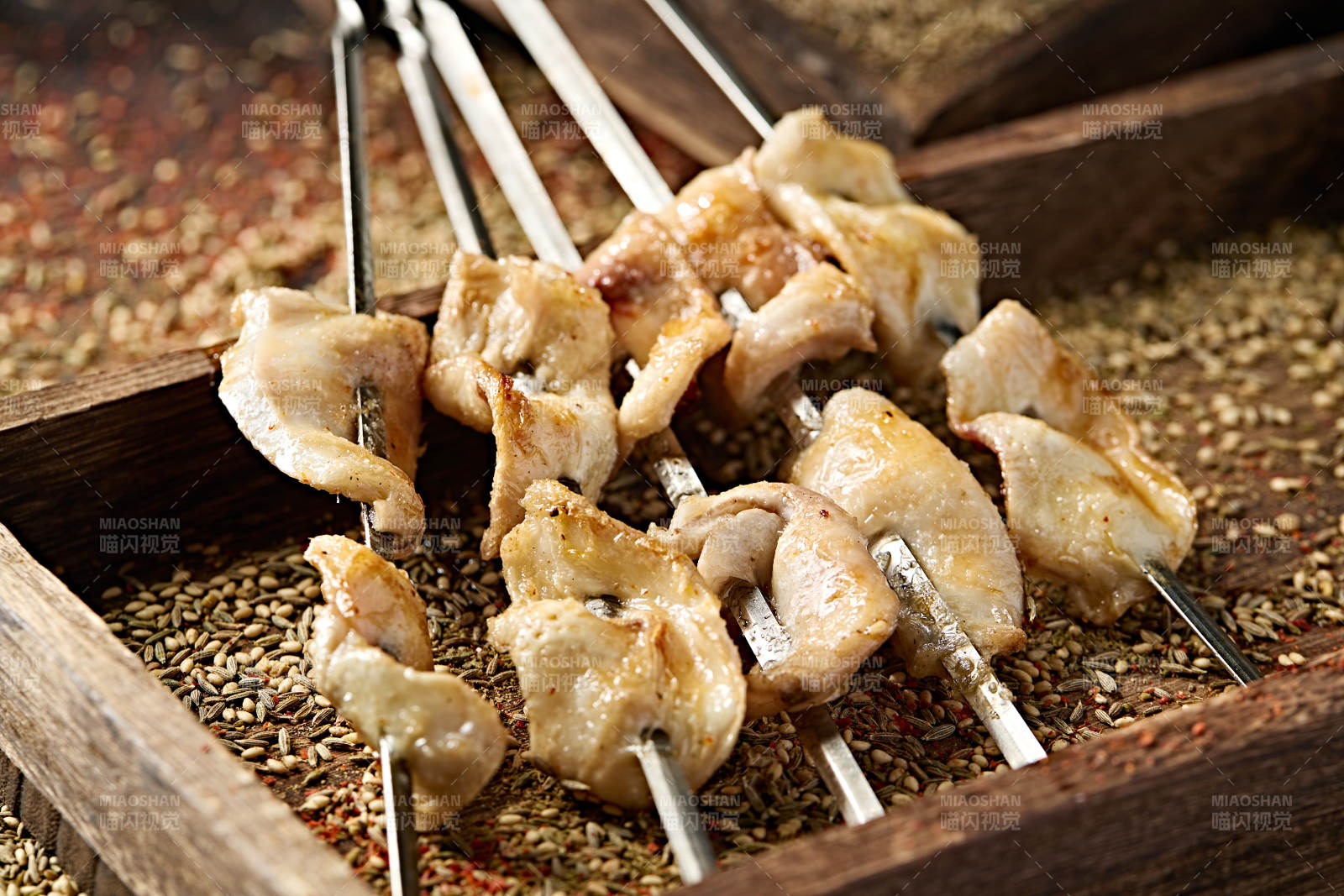 锦州特色烧烤炭烤月牙骨图片