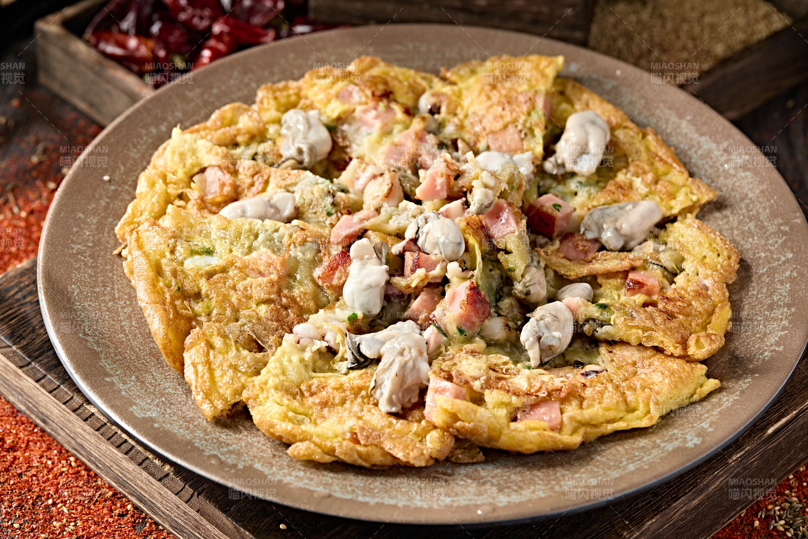 美味福州小吃蚵仔煎图片