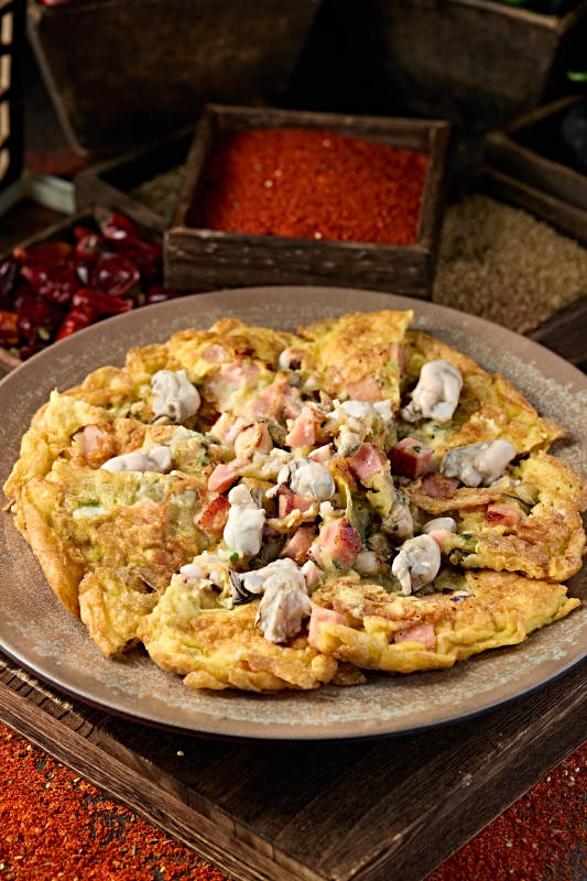 美味福州小吃蚵仔煎图片