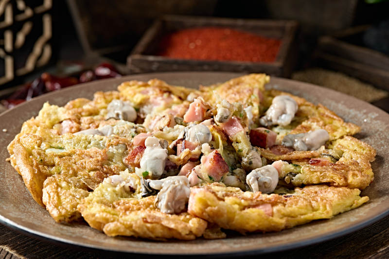 美味福州小吃蚵仔煎图片