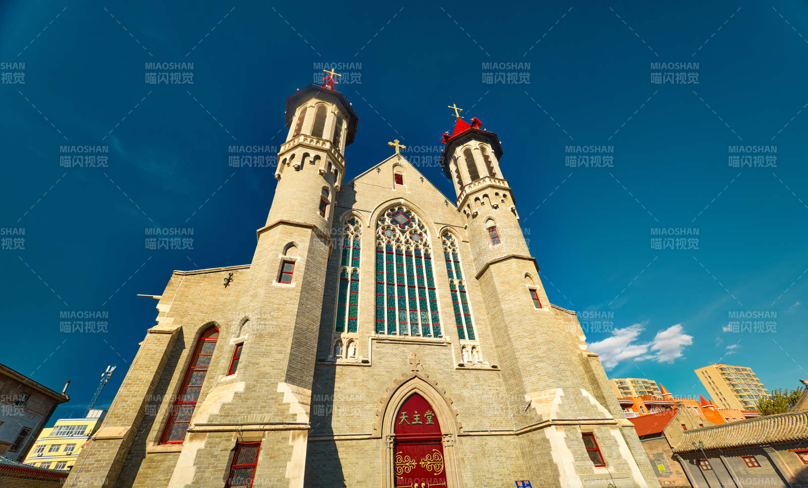 全国文保河北省张家口市宣化区宣化天主堂图片