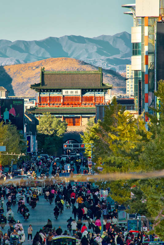 河北省张家口市宣化古城镇朔楼图片