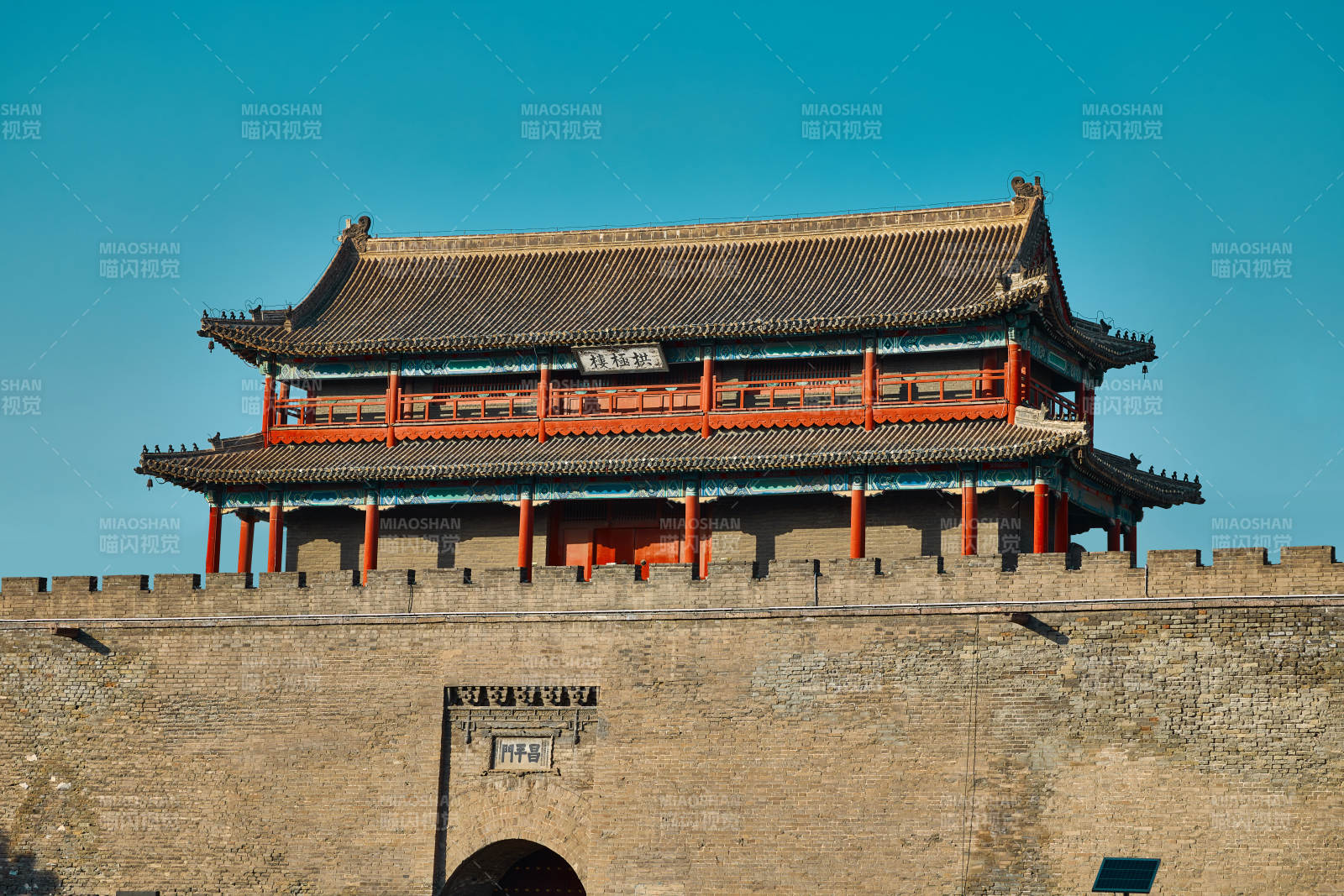 河北省张家口市宣化区拱极楼图片