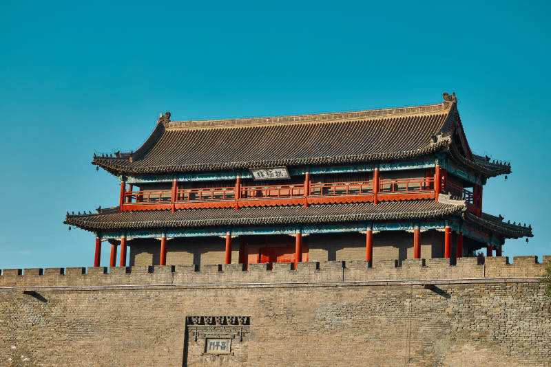 河北省张家口市宣化区拱极楼图片