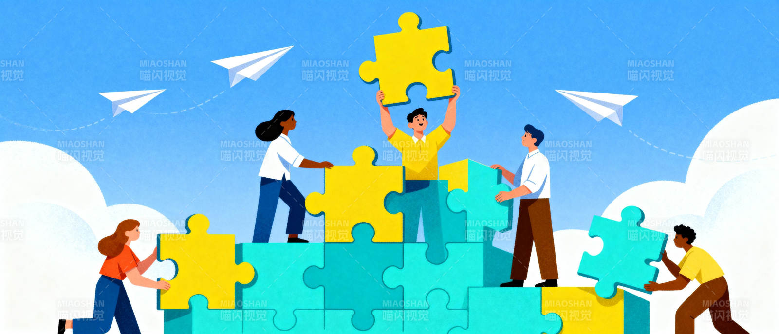拼图合作 共筑未来图片