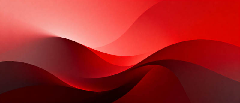 红色波浪艺术图片