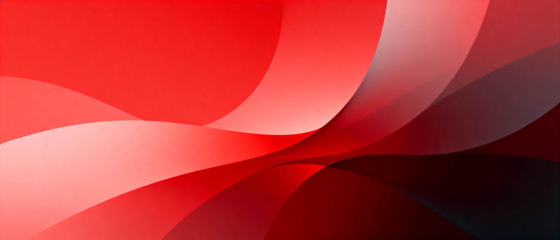 红色波浪艺术图片