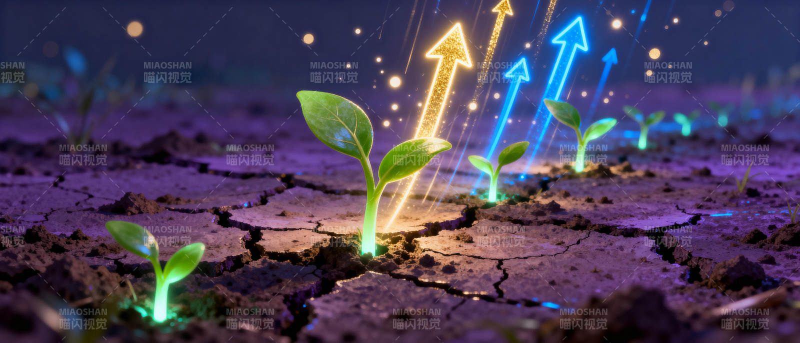 光能育苗 破土新生图片