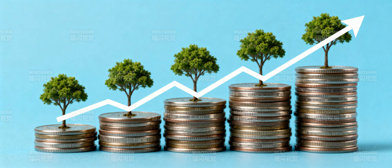 财富增长树图片