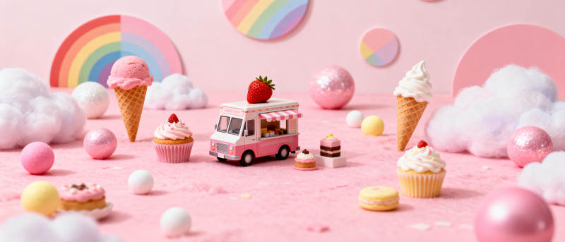 梦幻甜品乐园图片