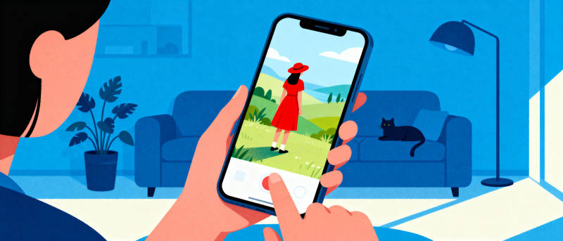 手机里的童话世界图片