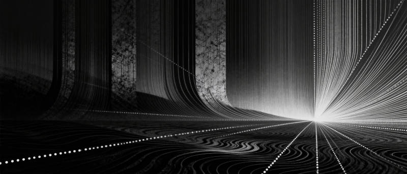 光影交错的未来之路图片