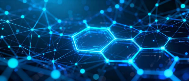 科技网络连接图片