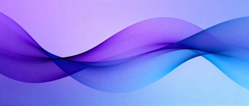 紫蓝波浪渐变图片