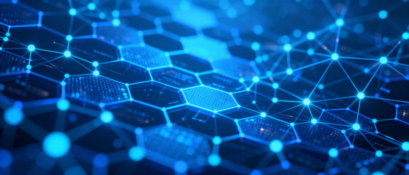 科技网络连接图片