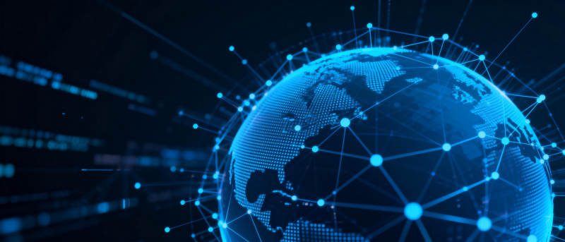 全球网络连接图片