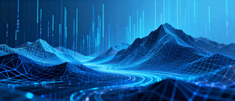 数字山脉未来视界图片