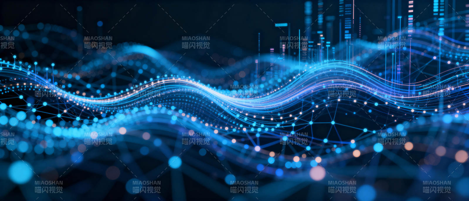 数字波浪未来科技图片