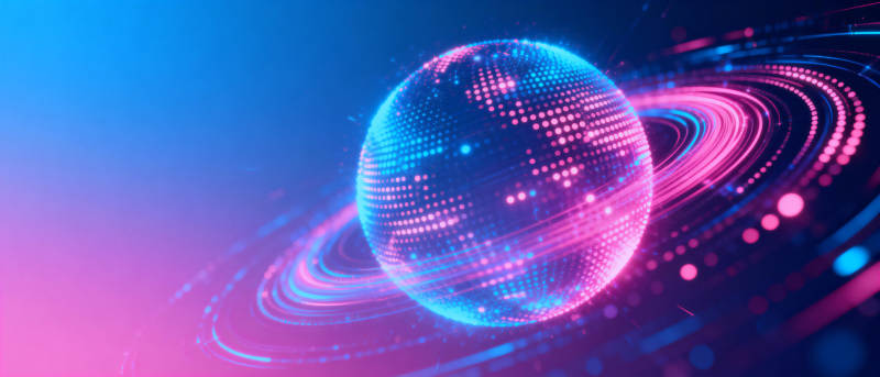 未来星球光轨图片