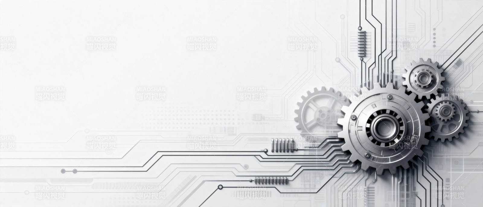 科技齿轮电路图图片