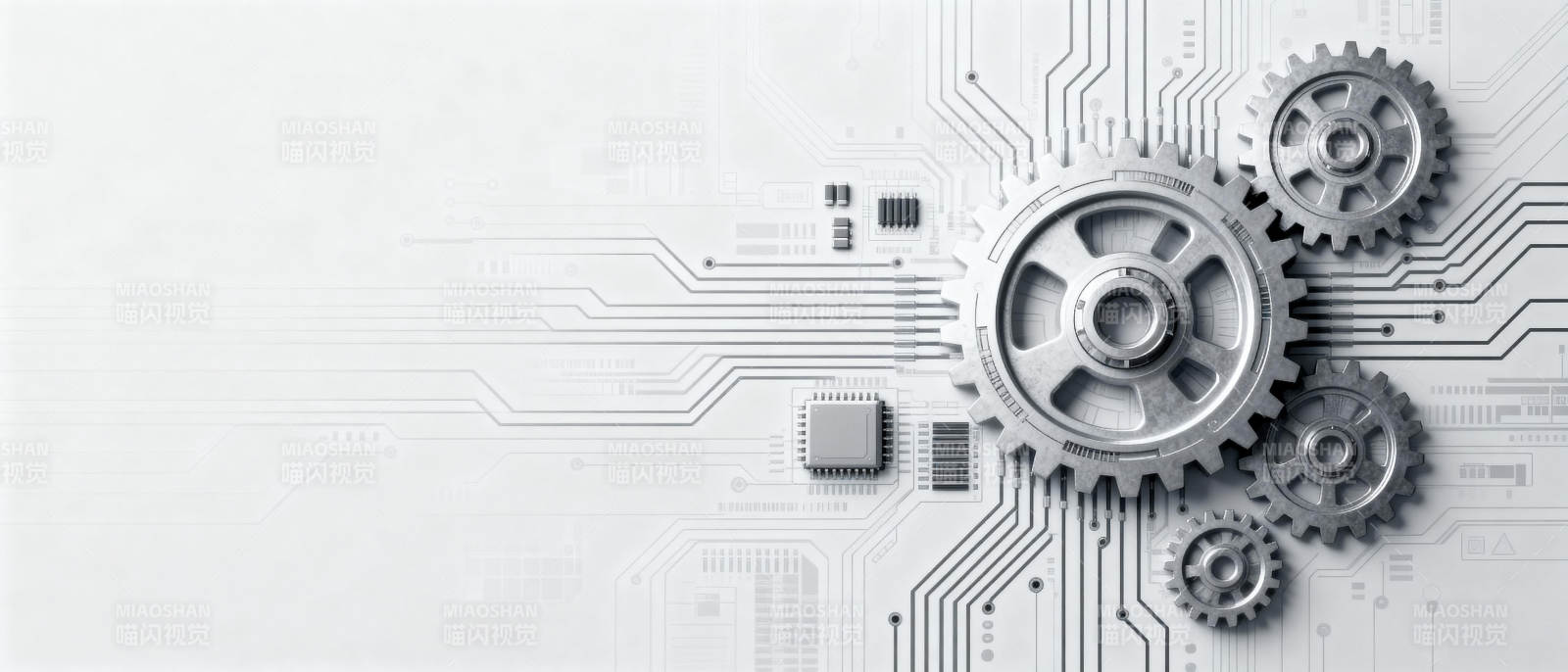 科技齿轮电路图图片