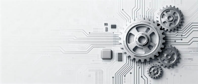 科技齿轮电路图图片