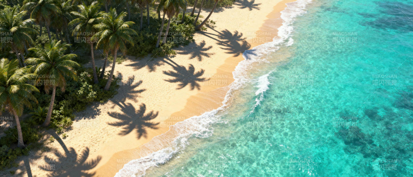 热带海滩风光图片