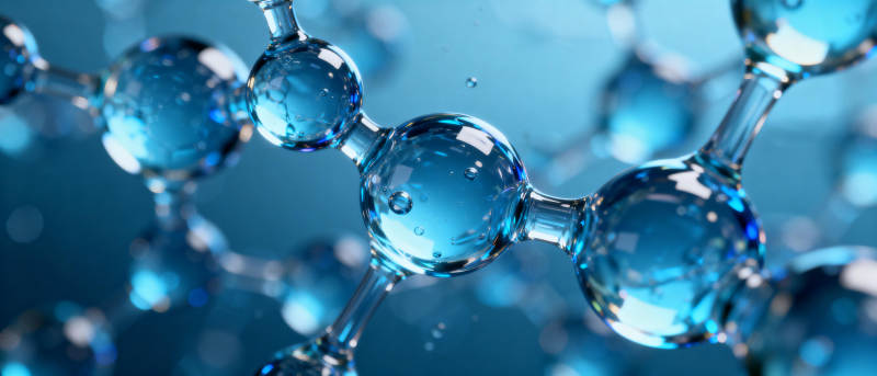 分子结构特写图片