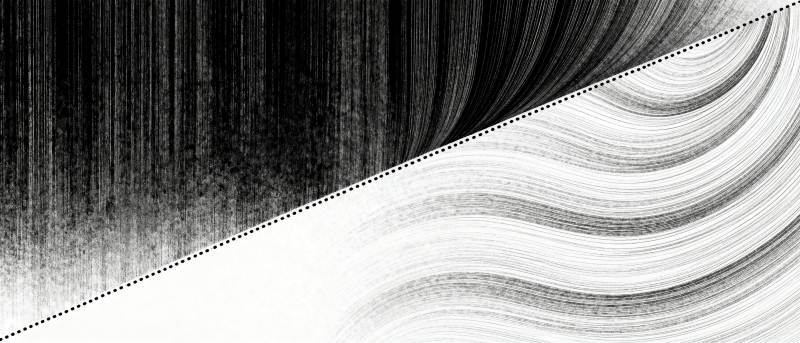 黑白波纹艺术图片