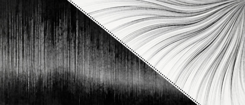 黑白线条艺术图片