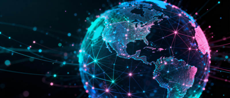 数字地球网络图片