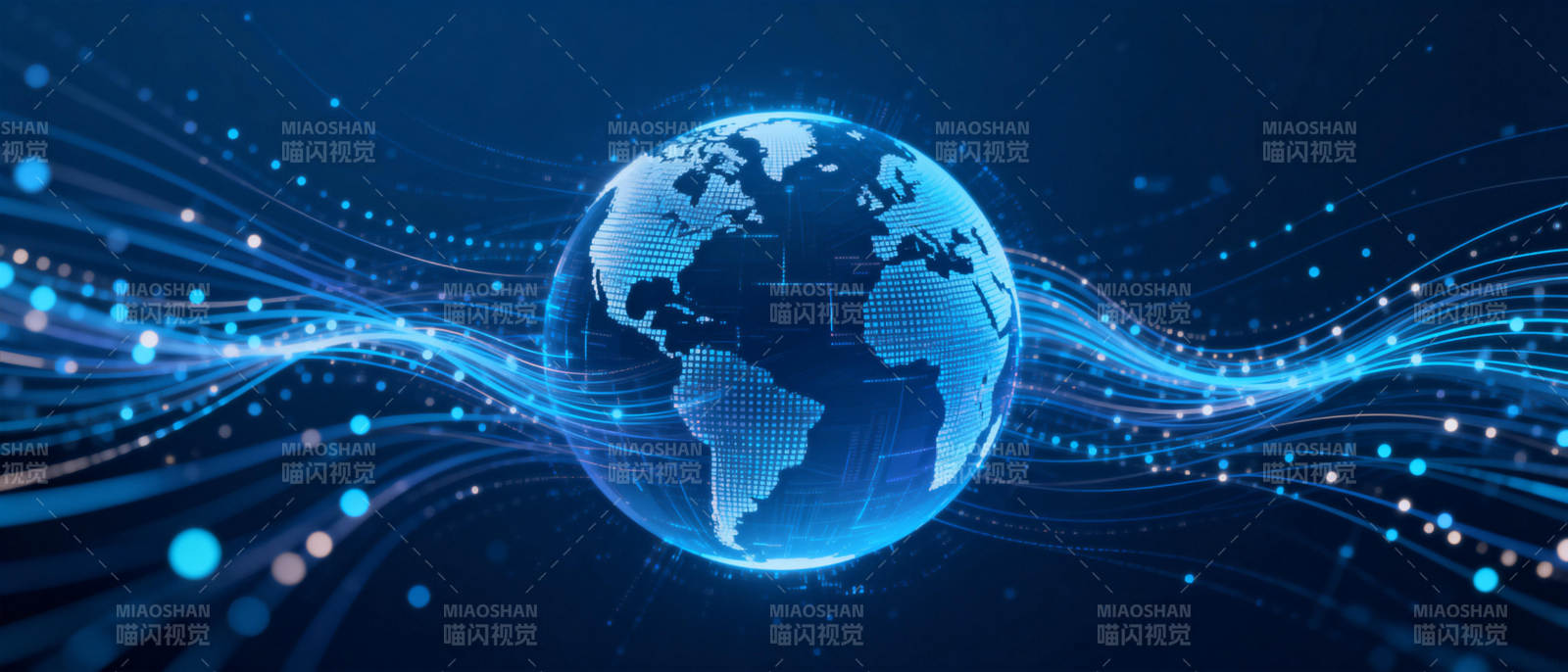 数字地球连接未来图片