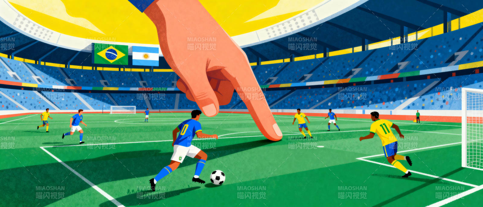 指尖上的足球对决图片