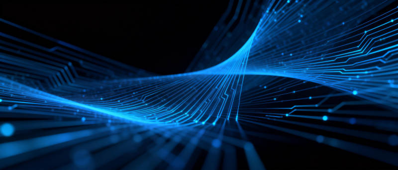 科技电路波纹图片