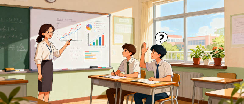 课堂提问时刻图片