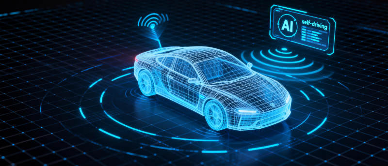 智能驾驶未来车图片