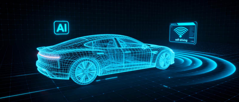 智能驾驶未来车图片