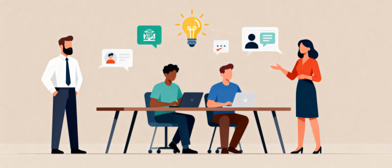 团队协作创新会议图片