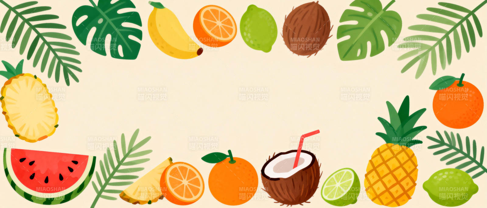 热带水果盛宴图片