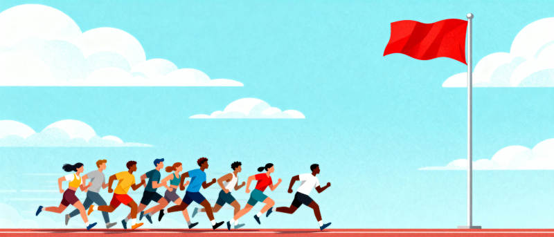 冲刺终点线图片