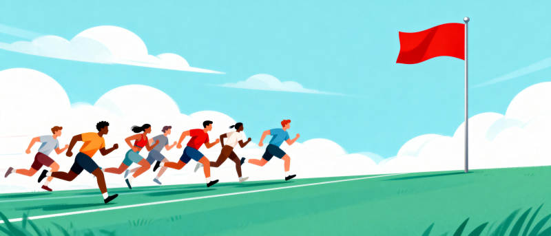 冲刺终点线图片