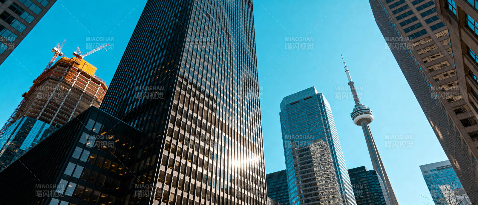 城市天际线图片