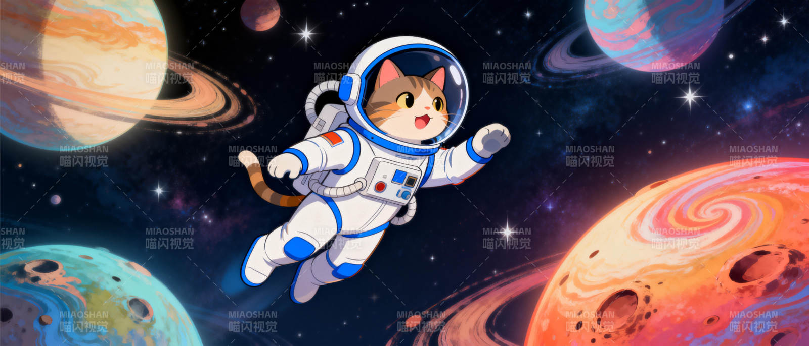 太空猫探险图片