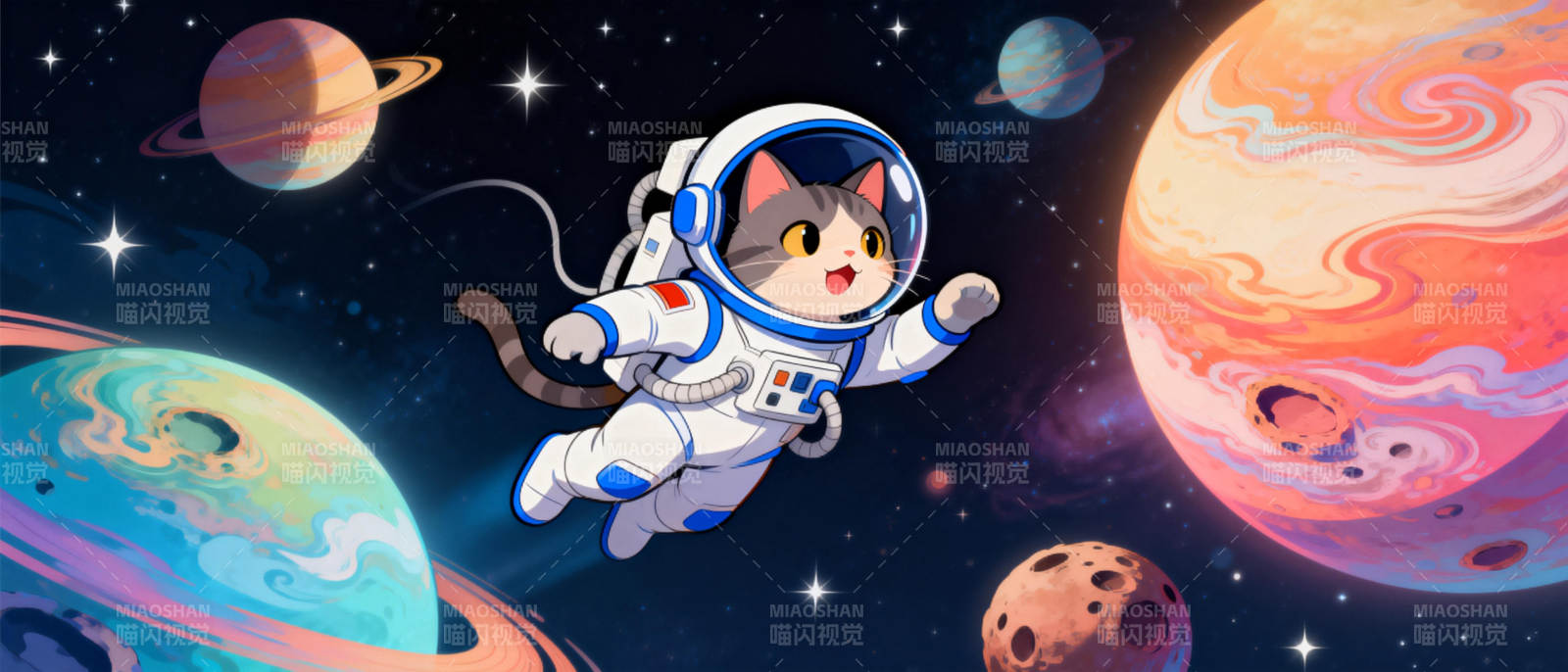 太空猫探险记图片