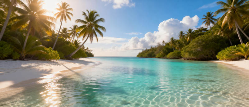 热带海滩美景图片