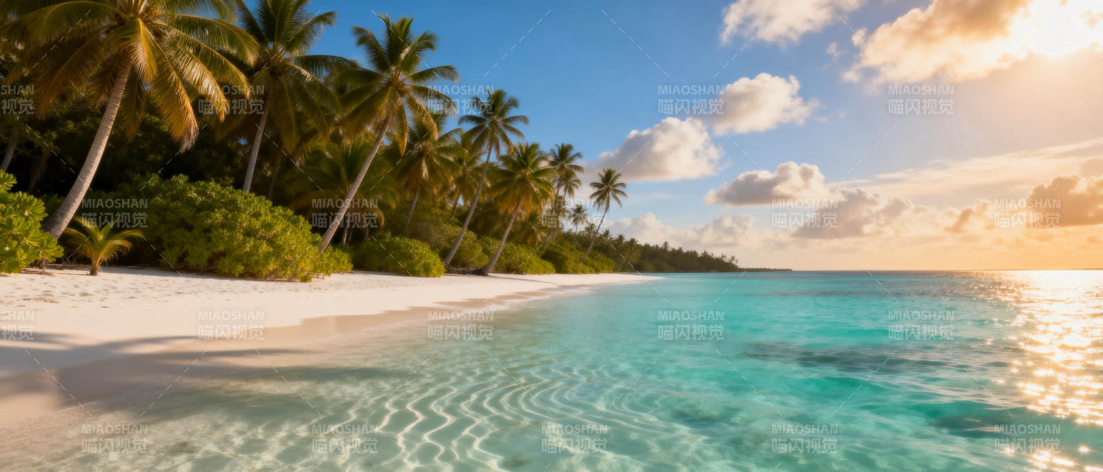 热带海滩风光图片