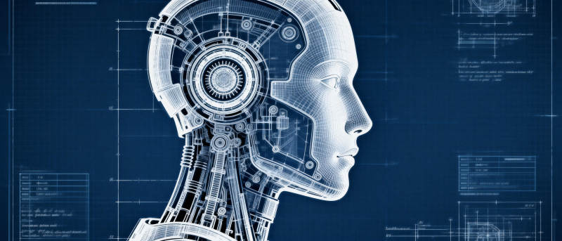 机械人头侧视图图片