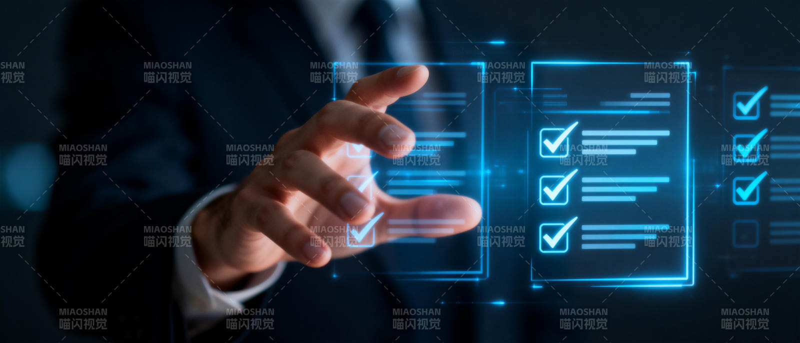 智能交互未来科技图片